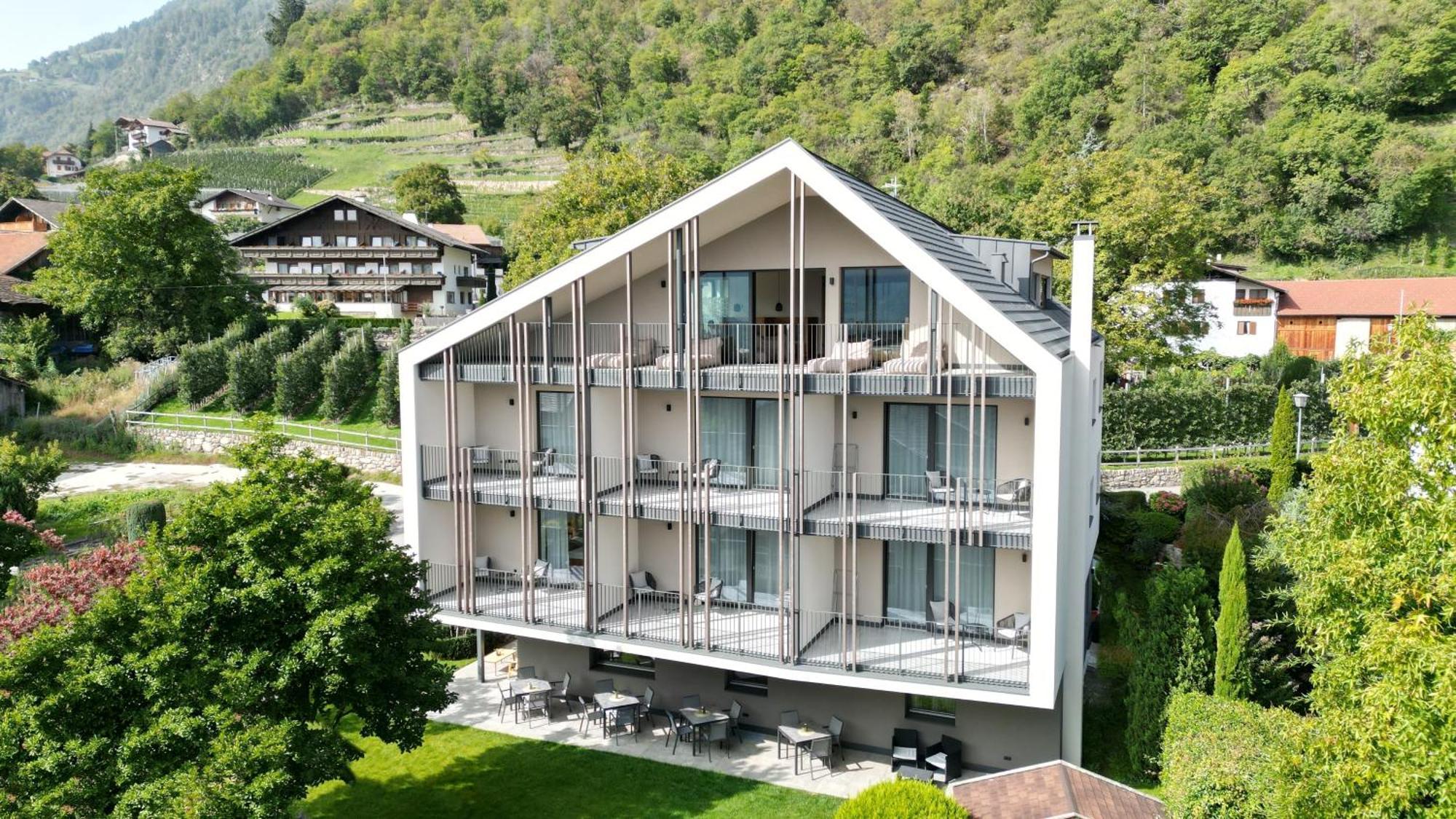 Garni Appartement Karnatsch Partschins Buitenkant foto